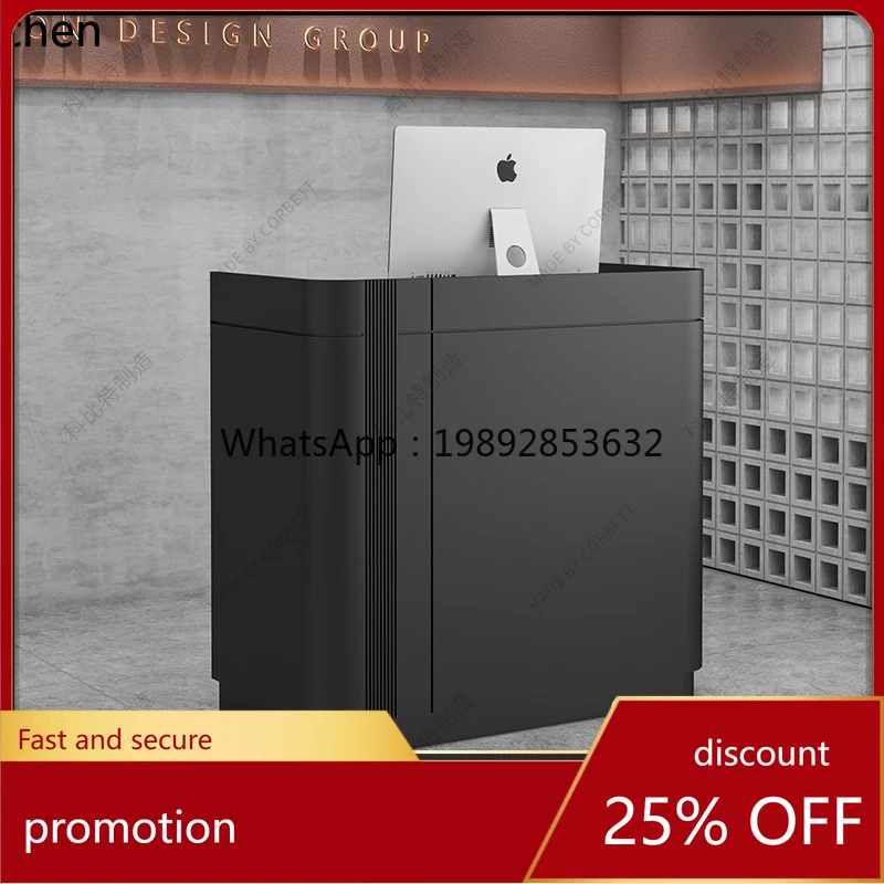 Стойка ресепшн YFY: простая, современная, для салона красоты, магазина одежды, офиса, торгового зала.
Стойка ресепшн YFY: простая, современная, для салона красоты, магазина одежды, офиса, торгового зала.