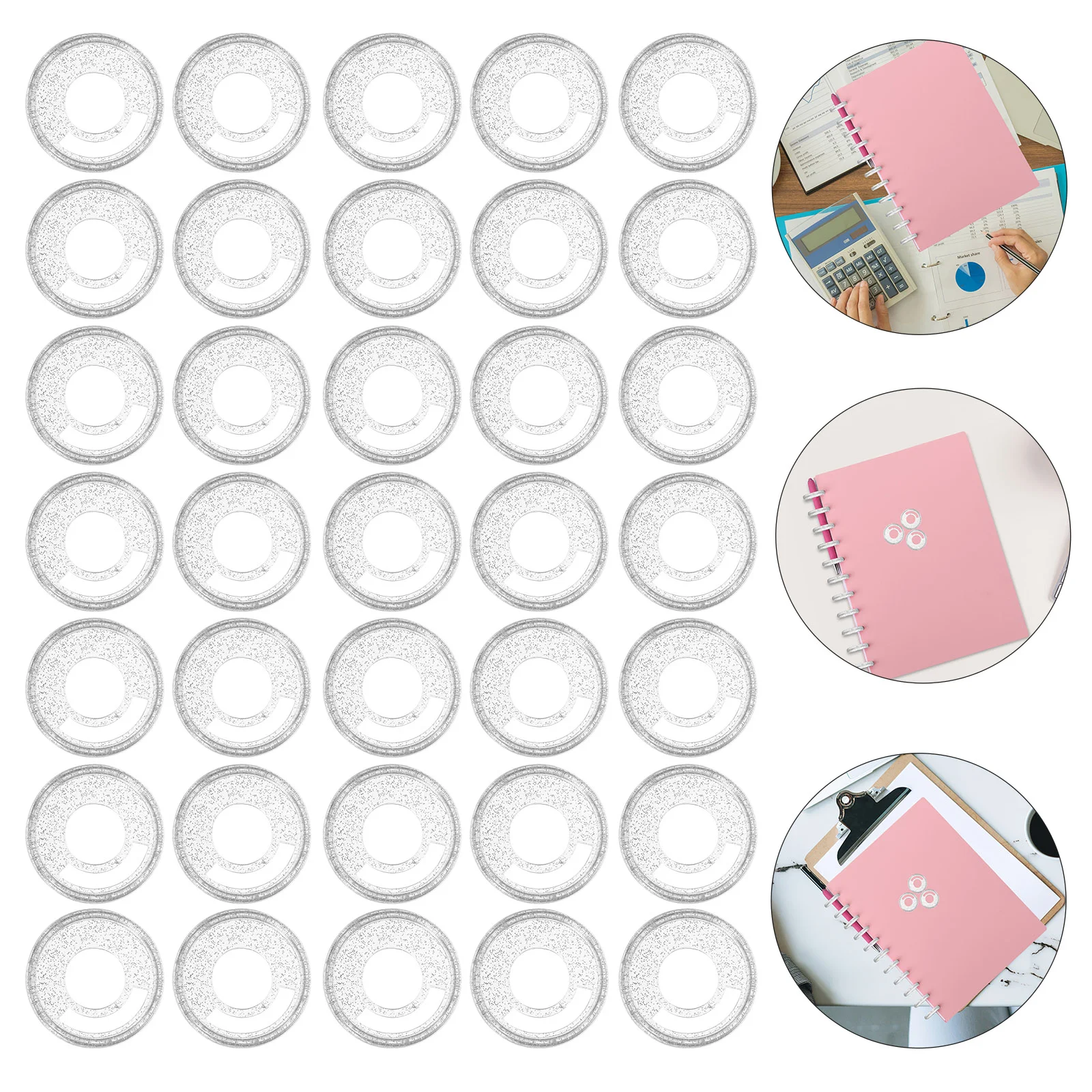 50 Pcs Mushroom Notebooks Refill Plastic Flip Chart Paper Pads Loose-leaf Binding Discs
50 Pcs Mushroom Notebooks Refill Plastic Flip Chart Paper Pads Loose-leaf Binding Discs