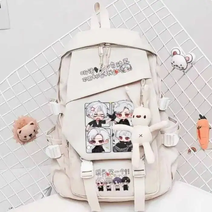 Sylus Love And Deepspace Schoolbag Backpack High-Capacity Shoulder Bag Cosplay Travel Student Teenager Gift B1790 Anime
Sylus Love And Deepspace Schoolbag Backpack High-Capacity Shoulder Bag Cosplay Travel Student Teenager Gift B1790 Anime