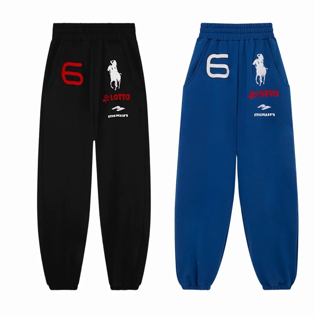 2026 Mowa London Angel Warhorse Embroidered Cuffed Pants, Baggy Wide-Leg Sports Sweatpants Trousers
2026 Mowa London Angel Warhorse Embroidered Cuffed Pants, Baggy Wide-Leg Sports Sweatpants Trousers