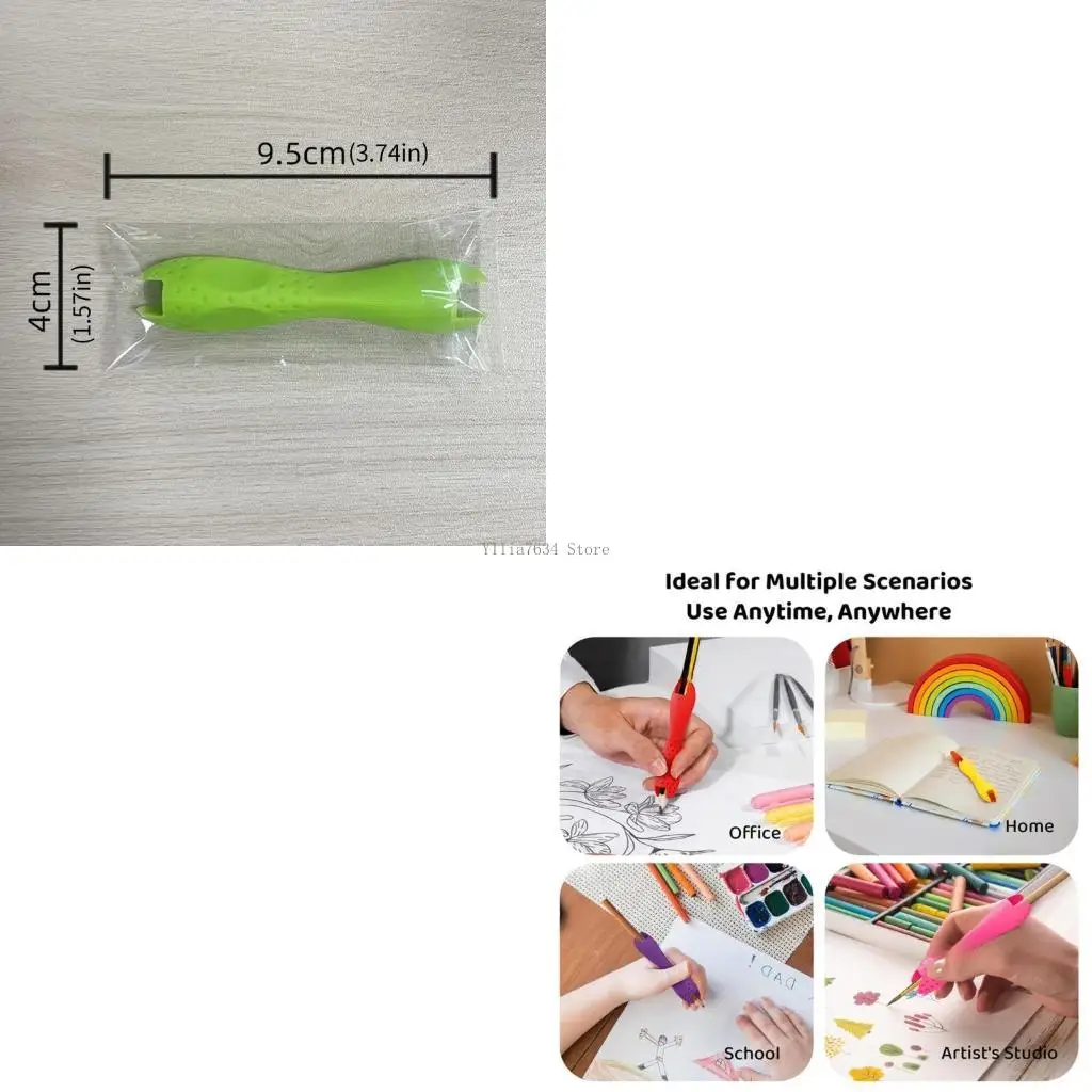 Эргономичная ручка сцепления с помощью помощи за ручками для карандашного карандаша для детей для взрослых писать
Эргономичная ручка сцепления с помощью помощи за ручками для карандашного карандаша для детей для взрослых писать