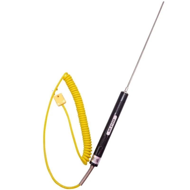 Needle Type K Thermocouple Water Temperature Liquid Semi-Solid Gas Probe Thermometer Sensor 800 ℃
Needle Type K Thermocouple Water Temperature Liquid Semi-Solid Gas Probe Thermometer Sensor 800 ℃