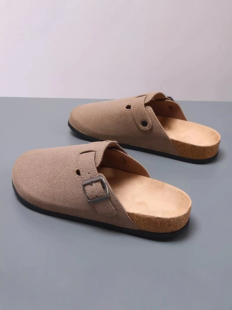 Men's Summer Outdoor Slip-On Slippers Anti-Slip Deodorant Office Thong Shoes Cork Flat Sandals Casual Breathable Low Heel
Men's Summer Outdoor Slip-On Slippers Anti-Slip Deodorant Office Thong Shoes Cork Flat Sandals Casual Breathable Low Heel
