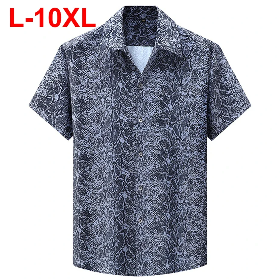 8XL Мужские рубашки больших размеров Летние леопардовые свободные рубашки с короткими рукавами Блузка на пуговицах Мужские рубашки большого размера 7XL 6XL
8XL Мужские рубашки больших размеров Летние леопардовые свободные рубашки с короткими рукавами Блузка на пуговицах Мужские рубашки большого размера 7XL 6XL