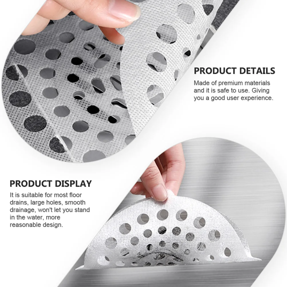 20pcs Disposable Floor Drain Filtering Mesh For Bathroom Shower Sink Hair Catcher Drain Stickers Sewer Draining Mesh Debris
20pcs Disposable Floor Drain Filtering Mesh For Bathroom Shower Sink Hair Catcher Drain Stickers Sewer Draining Mesh Debris
