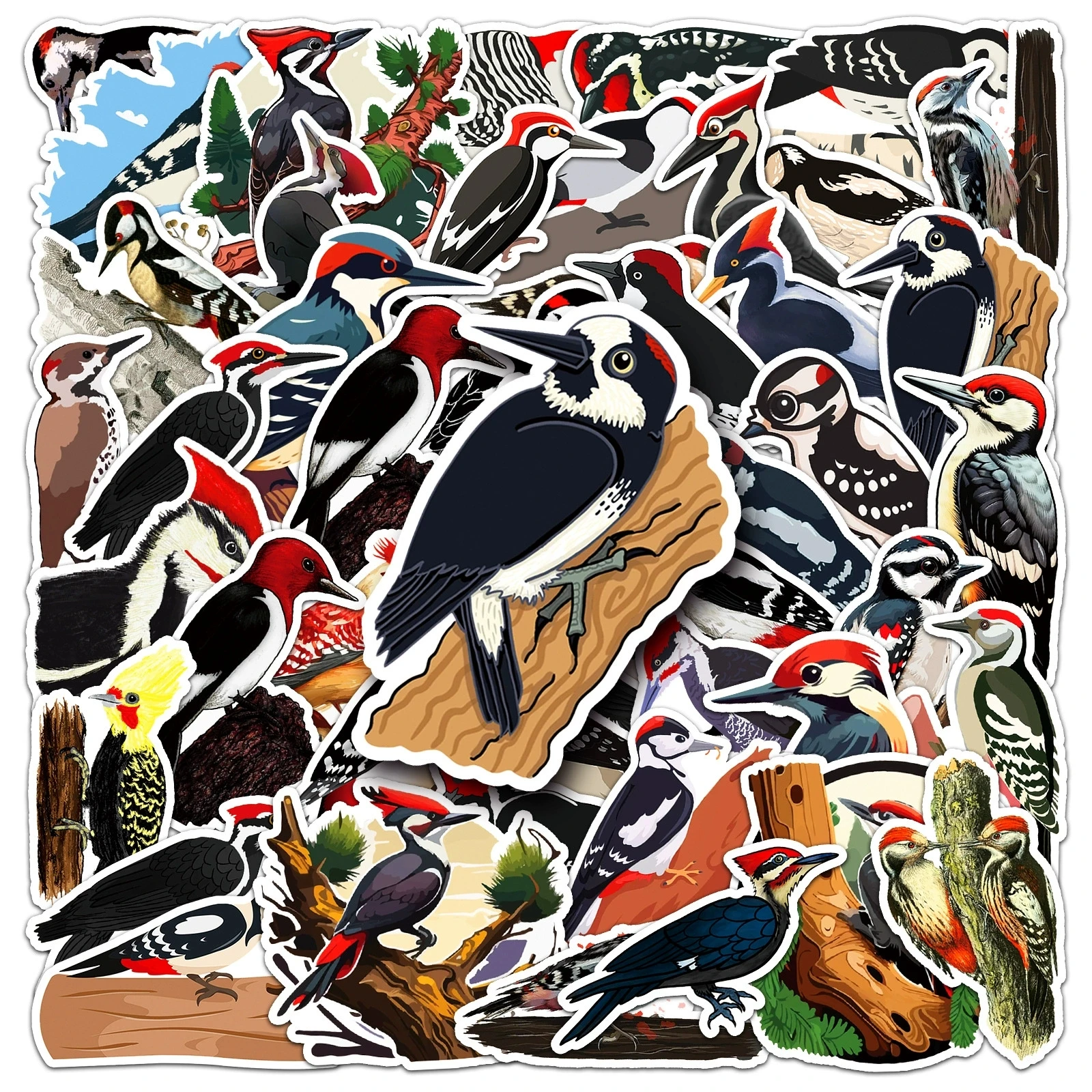 50-100PCS Woodpecker Graffiti Stickers, Cartoon Animal Waterproof Vinyl Decals for Water Bottle Luggage Phone Notebook Decor
50-100PCS Woodpecker Graffiti Stickers, Cartoon Animal Waterproof Vinyl Decals for Water Bottle Luggage Phone Notebook Decor