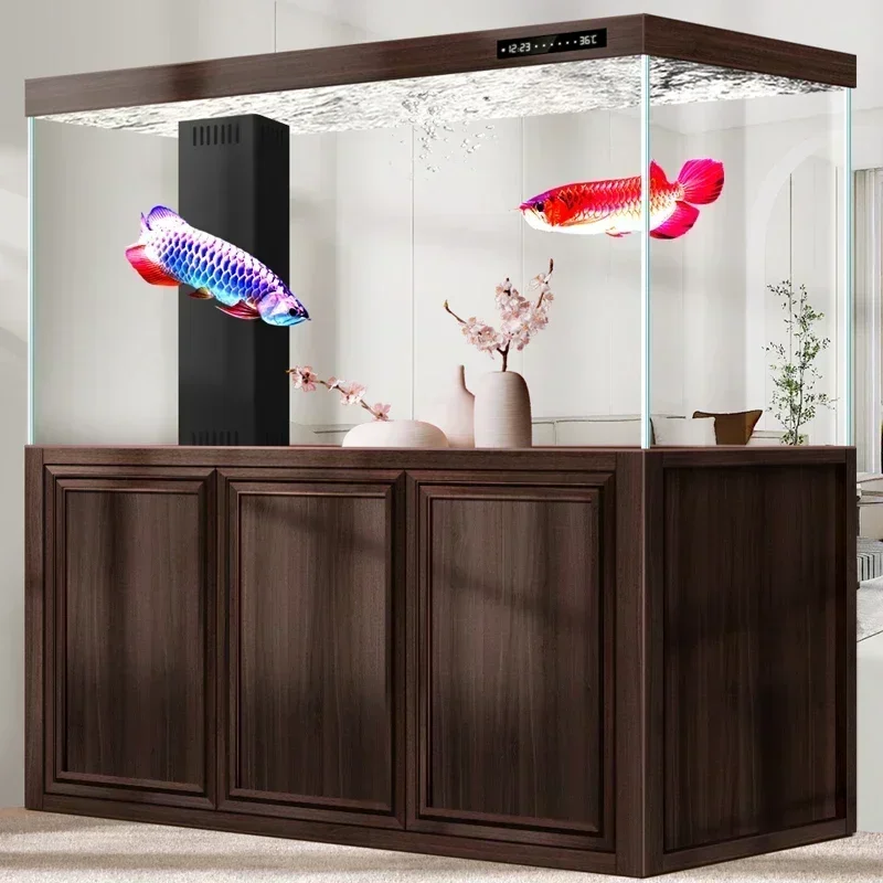 New Light Luxury Dragon Fish Tank Super White Glass Aquarium Large Living Room Floor Ecological Change Water Bottom Filter
New Light Luxury Dragon Fish Tank Super White Glass Aquarium Large Living Room Floor Ecological Change Water Bottom Filter