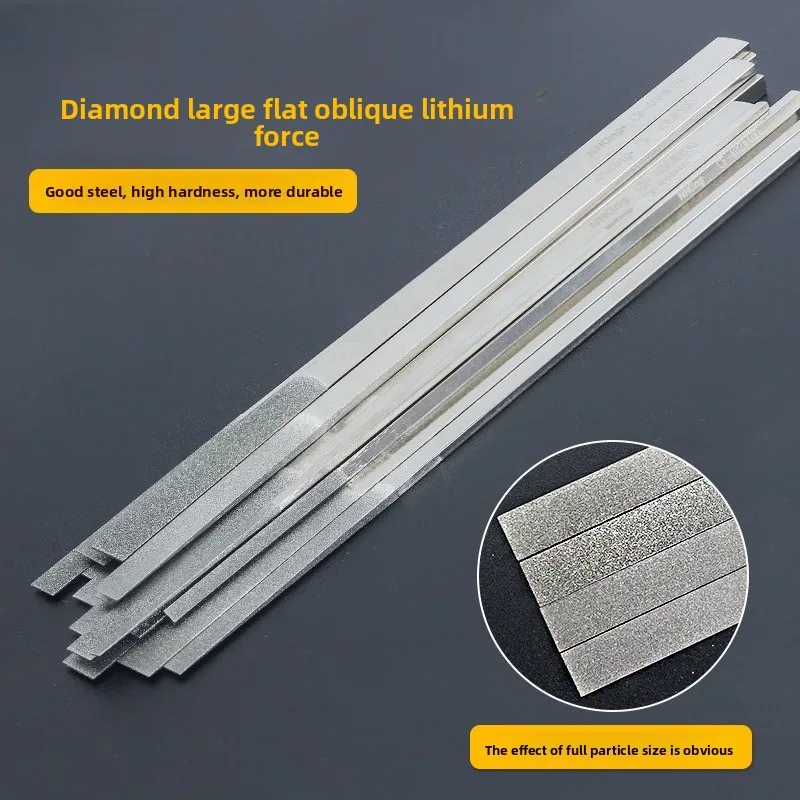 Alloy Diamond Flat File Set / Diamond Flat Oblique Emery Gold Steel File CF-400
Alloy Diamond Flat File Set / Diamond Flat Oblique Emery Gold Steel File CF-400