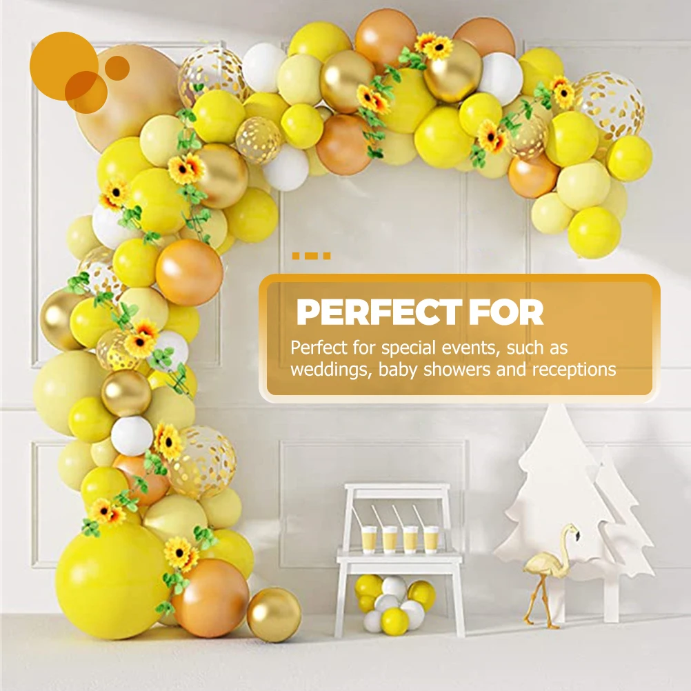 Silk Artificial Sunflower Garland Hanging Vine Decoration for Wedding Party Table Wall Garden DIY Use Artificial Fake Vine
Silk Artificial Sunflower Garland Hanging Vine Decoration for Wedding Party Table Wall Garden DIY Use Artificial Fake Vine
