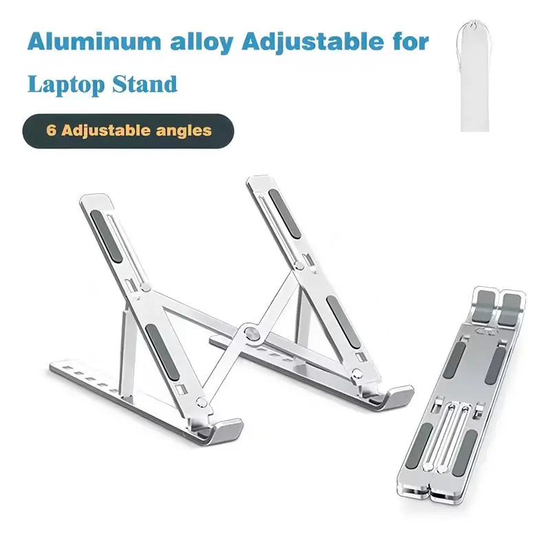 Portable Aluminum Laptop Stand Foldable Lap Top Base Notebook Support Computer Bracket For Macbook Air Pro Holder Accessories
Portable Aluminum Laptop Stand Foldable Lap Top Base Notebook Support Computer Bracket For Macbook Air Pro Holder Accessories