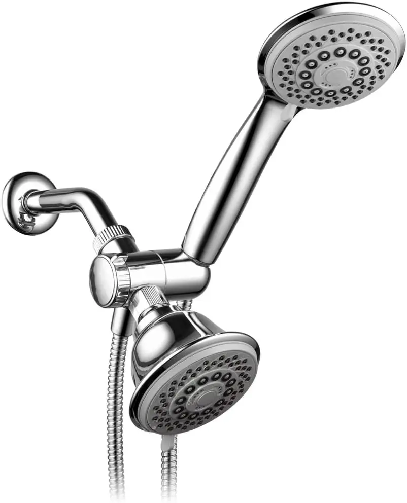 30-Setting High Pressure Shower Head & Handheld Combo with Water Saving Economy Mode, Chrome
30-Setting High Pressure Shower Head & Handheld Combo with Water Saving Economy Mode, Chrome