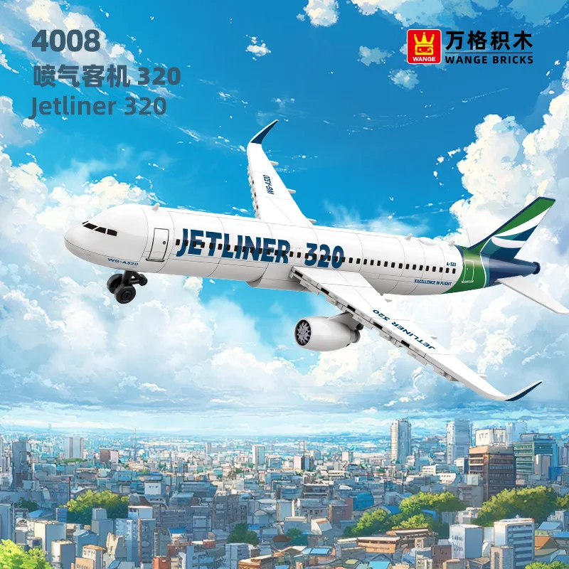 Commercial Jet Airliner A320 French Aircraft Model Small Particle Building Blocks DIY Assembly Bricks Educational Toy Kids Gift
Commercial Jet Airliner A320 French Aircraft Model Small Particle Building Blocks DIY Assembly Bricks Educational Toy Kids Gift