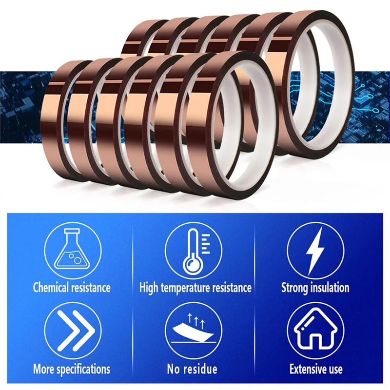 75STO-Heat Tape For Sublimation Transfer, Heat Resistant,Adhesive Transfer Tape, Thermal, No Residue,12 Rolls 10Mm X33m(108Ft)
75STO-Heat Tape For Sublimation Transfer, Heat Resistant,Adhesive Transfer Tape, Thermal, No Residue,12 Rolls 10Mm X33m(108Ft)