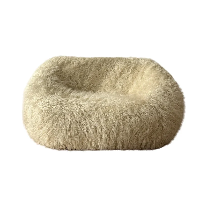 Cream wind single fabric lazy sofa small apartment living room simple modern Italian minimalist woven beach wool
Cream wind single fabric lazy sofa small apartment living room simple modern Italian minimalist woven beach wool