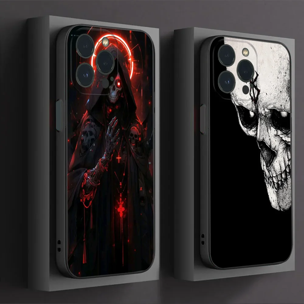 Skull Retro Art Phone Case For IPhone16 15 14 13 12 Mini 11 Pro XS Max X XR SE5 6 7 8 Plus Soft Silicone Cover
Skull Retro Art Phone Case For IPhone16 15 14 13 12 Mini 11 Pro XS Max X XR SE5 6 7 8 Plus Soft Silicone Cover