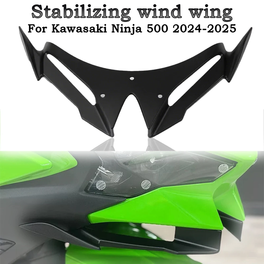 Motorcycle Beak-Shaped Stabilizing Wing Streamlined Hood Small Wing Aerodynamic Wing Are Suitable For Kawasaki Ninja 500 2024-25
Motorcycle Beak-Shaped Stabilizing Wing Streamlined Hood Small Wing Aerodynamic Wing Are Suitable For Kawasaki Ninja 500 2024-25