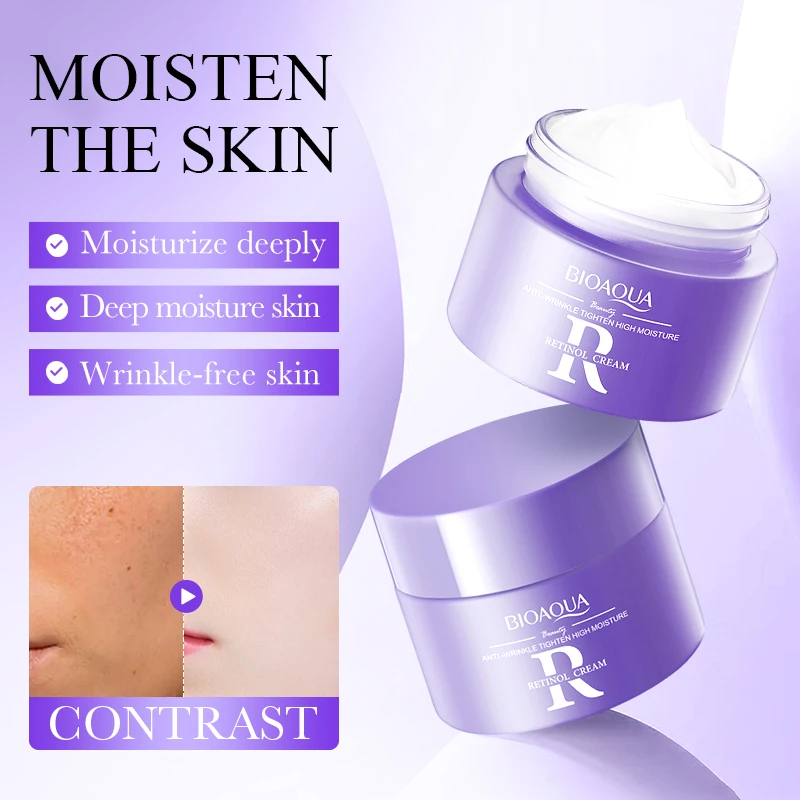 60g BIOAOUA Hyaluronic Acid Moisturizing Repair Cream Products Moisturizing Care Soothing Skin Hydrating Whitenting Firming P7V8 
60g BIOAOUA Hyaluronic Acid Moisturizing Repair Cream Products Moisturizing Care Soothing Skin Hydrating Whitenting Firming P7V8