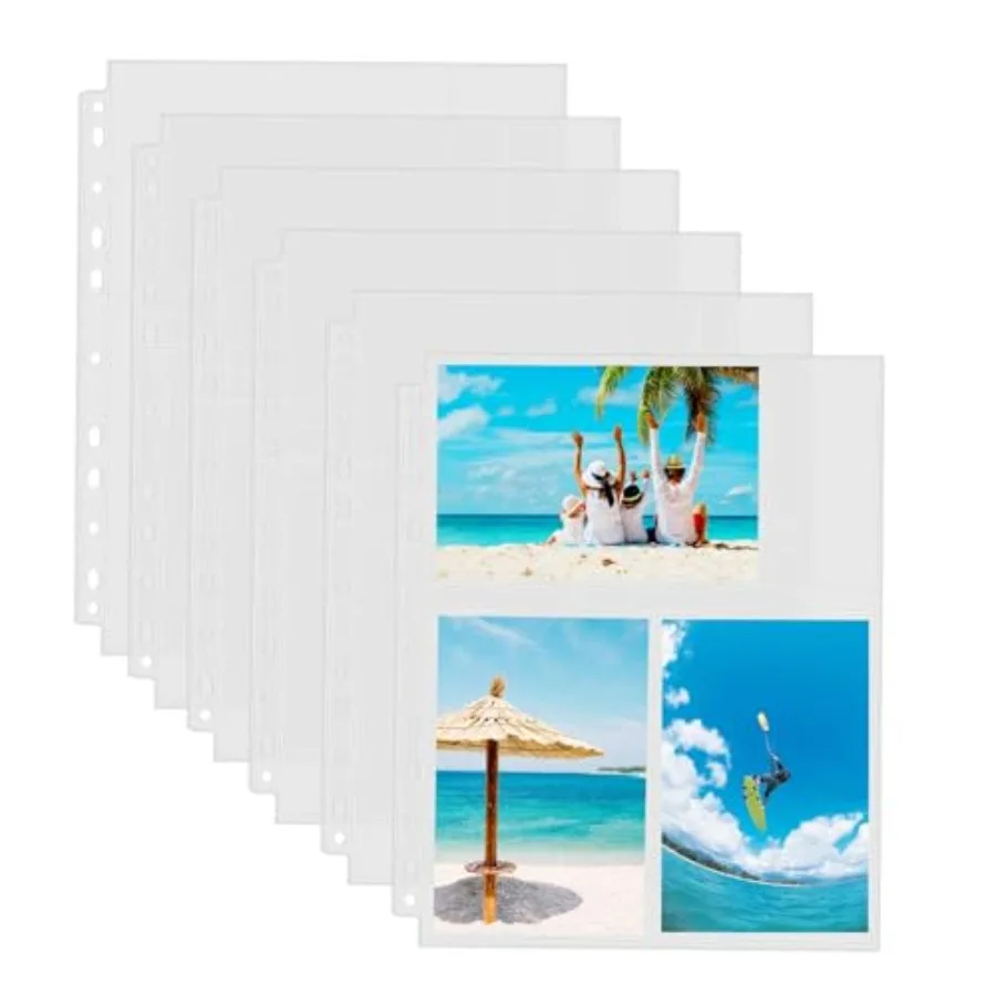 Pack 4x6 Photo Sleeves for 3 Ring Binder 180 Pictures,Heavy Duty Plastic Page Protectors, Clear Binder Postcard Sleeves, Archiv
Pack 4x6 Photo Sleeves for 3 Ring Binder 180 Pictures,Heavy Duty Plastic Page Protectors, Clear Binder Postcard Sleeves, Archiv