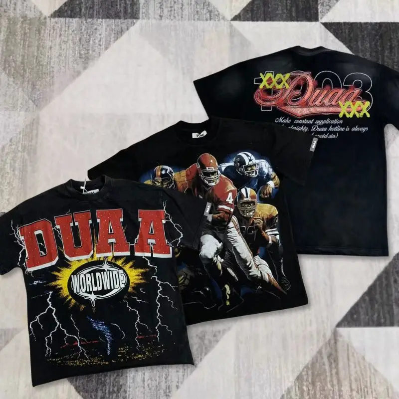 Футболки DUAA с принтом Lightning Tornado Athlete Portrait для мужчин и женщин, хлопковые, в стиле хип-хоп, уличная одежда, с эффектом Hot Drill, винтажные, с коротким рукавом
Футболки DUAA с принтом Lightning Tornado Athlete Portrait для мужчин и женщин, хлопковые, в стиле хип-хоп, уличная одежда, с эффектом Hot Drill, винтажные, с коротким рукавом