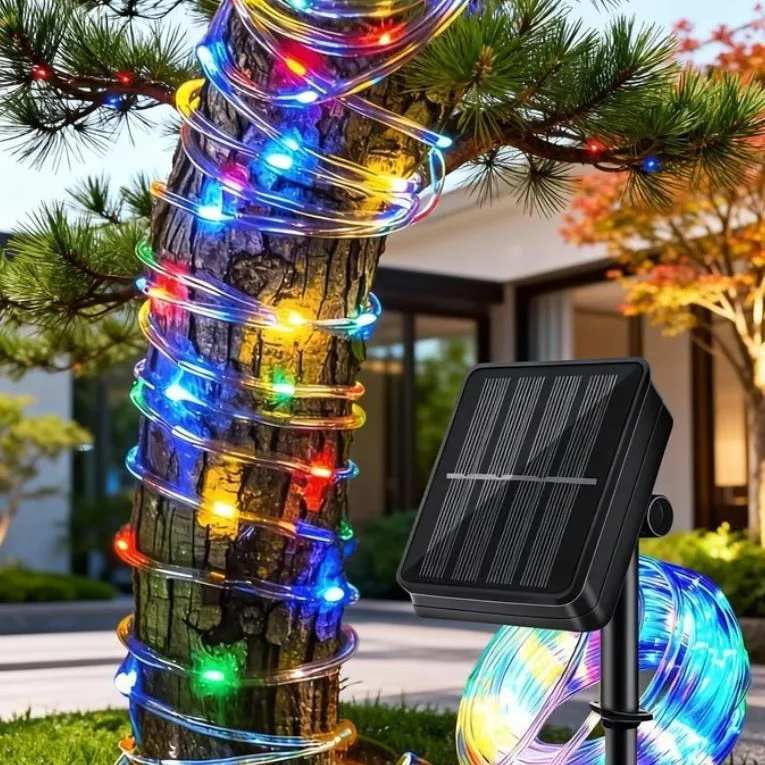 50/100/200LEDs Outdoor Solar Lamp Fairy Tube Rope Light String Wedding Party Holiday Garden Patio Yard Decoration Lighting
50/100/200LEDs Outdoor Solar Lamp Fairy Tube Rope Light String Wedding Party Holiday Garden Patio Yard Decoration Lighting