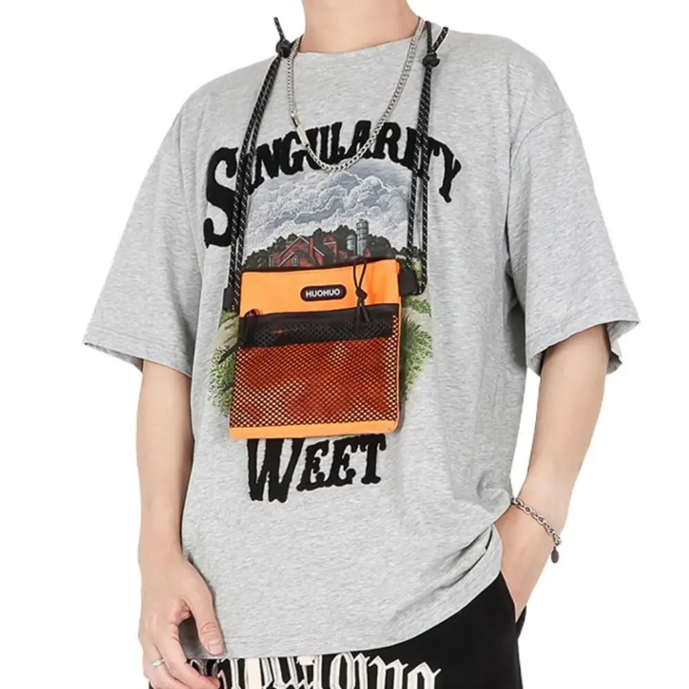 Letter Oxford Small Message Bag Ins Style Large Capacity Mesh Shoulder Bag Tailand Style Crossbody Bag Simple Phone Bag
Letter Oxford Small Message Bag Ins Style Large Capacity Mesh Shoulder Bag Tailand Style Crossbody Bag Simple Phone Bag