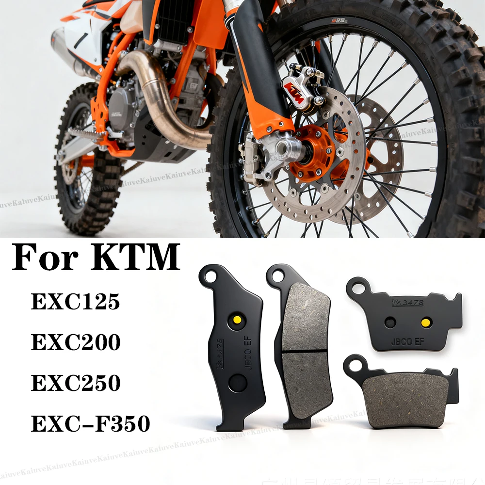 4PCS Motorcycle Brake Pads Ceramic For KTM EXC125 EXC200 EXC250 EXC-F350 Front and Rear Brake Pads System Accessories
4PCS Motorcycle Brake Pads Ceramic For KTM EXC125 EXC200 EXC250 EXC-F350 Front and Rear Brake Pads System Accessories