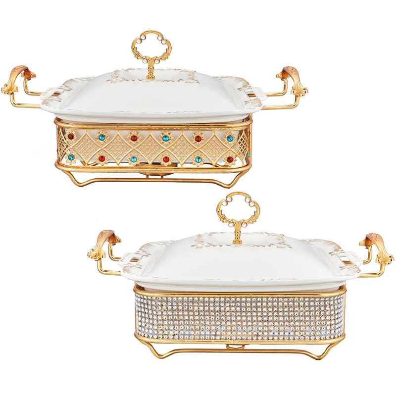 Ceramic heating dry soup pot hotel clubhouse buffet thermal insulation tableware plate vegetable plate steaming grilled
Ceramic heating dry soup pot hotel clubhouse buffet thermal insulation tableware plate vegetable plate steaming grilled