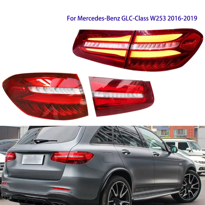 For Mercedes-Benz GLC Class W253 GLC200L GLC260L GLC300L 2016-2019 LED Rear Taillight Assembly Brake Light Tail Light 2017 2018
For Mercedes-Benz GLC Class W253 GLC200L GLC260L GLC300L 2016-2019 LED Rear Taillight Assembly Brake Light Tail Light 2017 2018