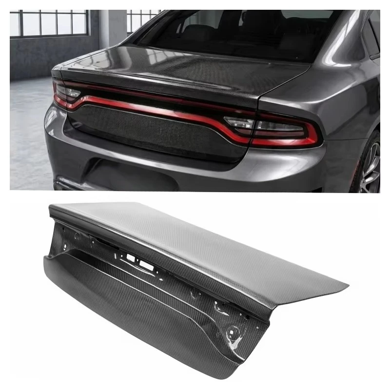 OE Style Carbon Fiber Trunklid Bootlid for Dodge Charger 2015 2016 2017 2018 2020 2022
OE Style Carbon Fiber Trunklid Bootlid for Dodge Charger 2015 2016 2017 2018 2020 2022