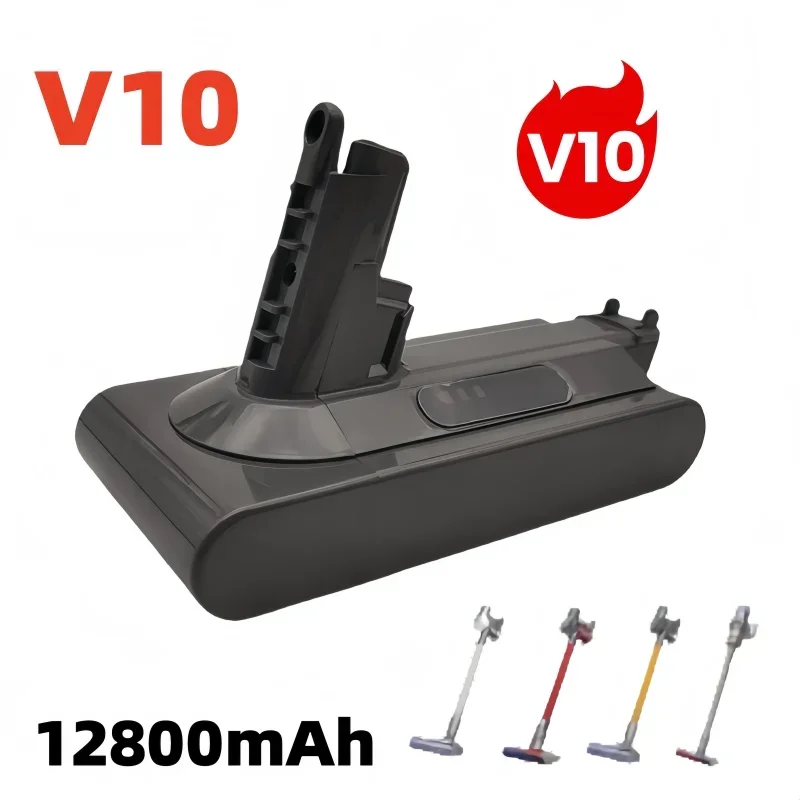 V10 12800mAh 100% Original Rechargeable Batteries lpega Replace the Batteries of Handheld Vacuum Cleaners
V10 12800mAh 100% Original Rechargeable Batteries lpega Replace the Batteries of Handheld Vacuum Cleaners