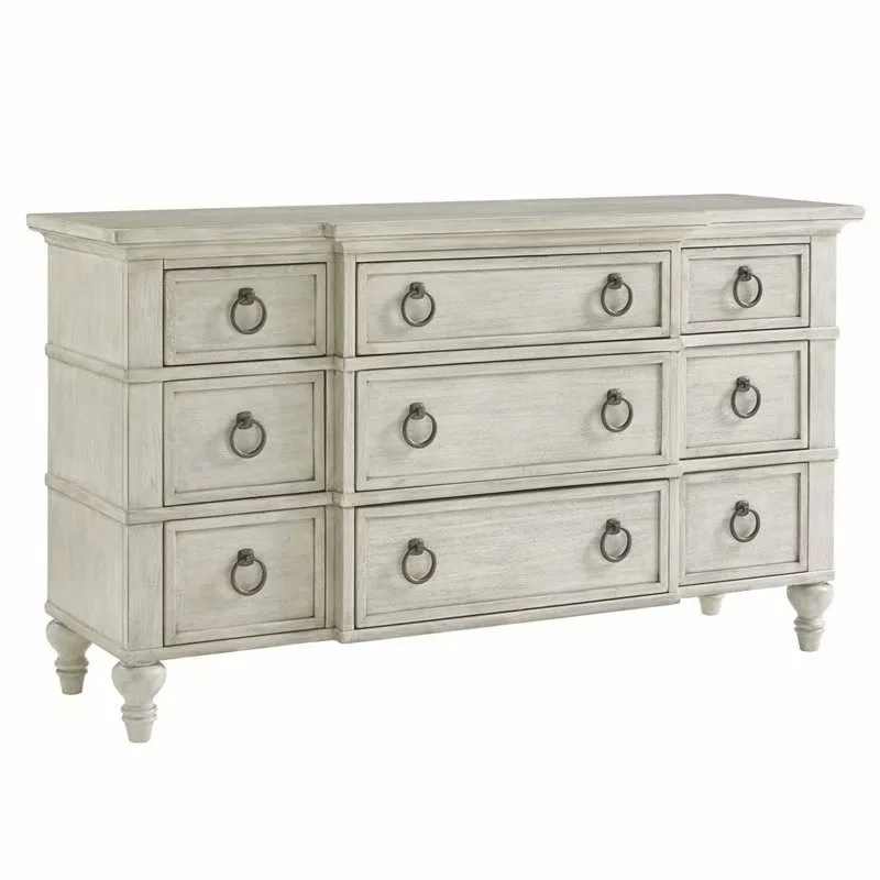 American country solid wood chest, living room old retro locker, multiple drawers
American country solid wood chest, living room old retro locker, multiple drawers