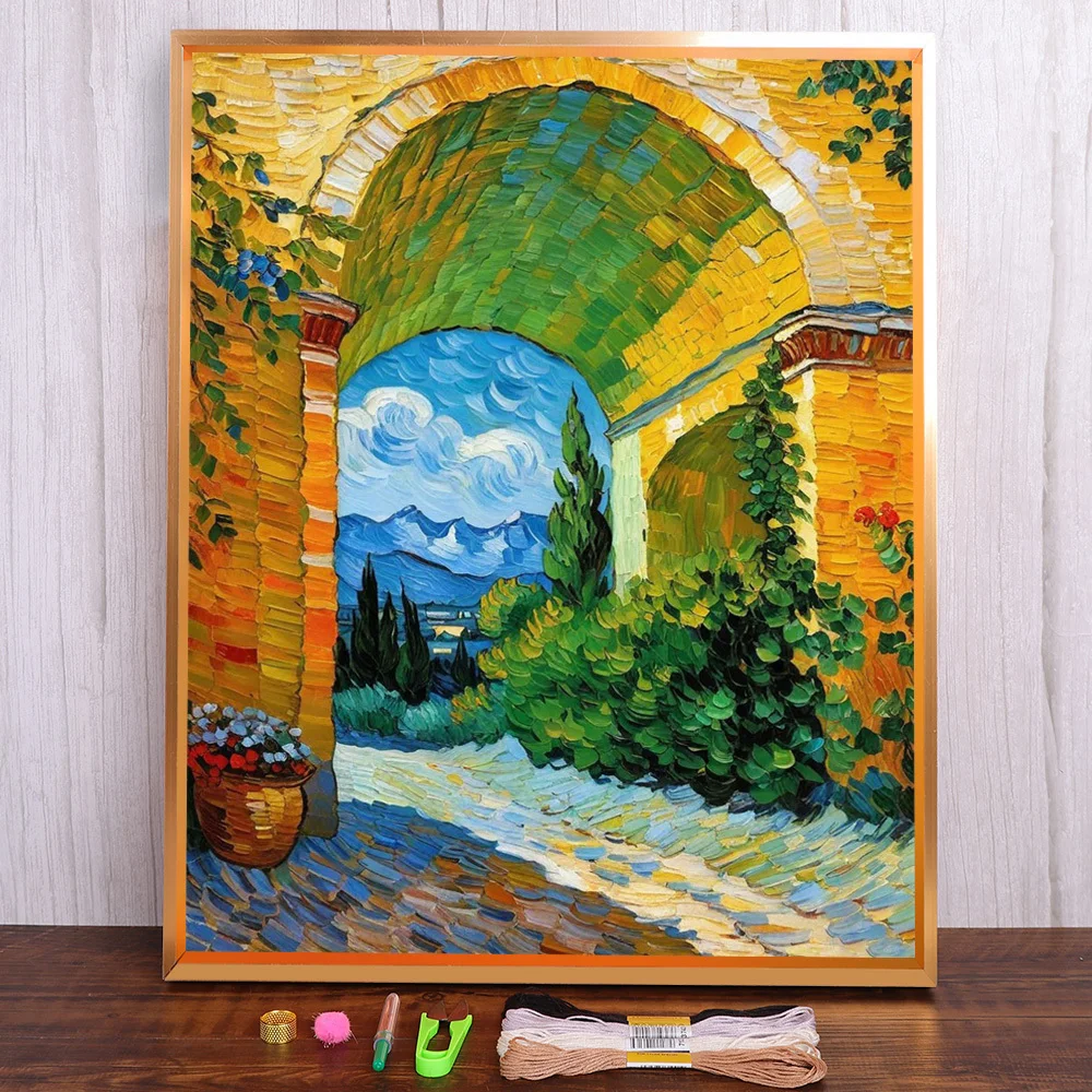 Fantasy Scenery Printed Cross Stitch Full Kit DIY Embroidery Needlework Knitting Handmade Handicraft Jewelry Package Wholesale
Fantasy Scenery Printed Cross Stitch Full Kit DIY Embroidery Needlework Knitting Handmade Handicraft Jewelry Package Wholesale