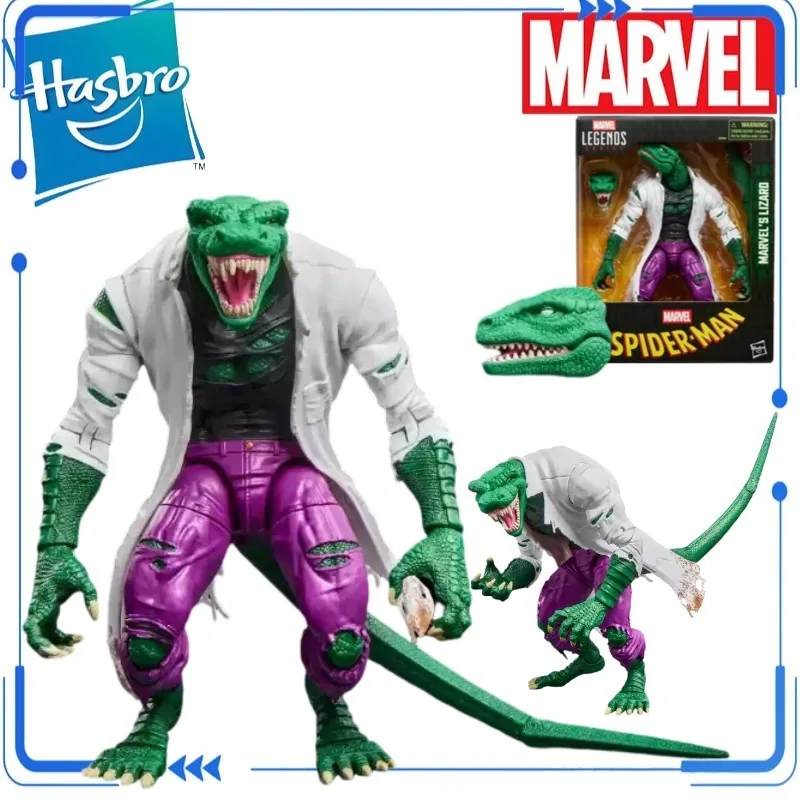 Genuine Hasbro Marvel Legends Spider-Man Marvel's Lizard 6-inch Action Figure Collectible Model Ornaments in Stock
Genuine Hasbro Marvel Legends Spider-Man Marvel's Lizard 6-inch Action Figure Collectible Model Ornaments in Stock