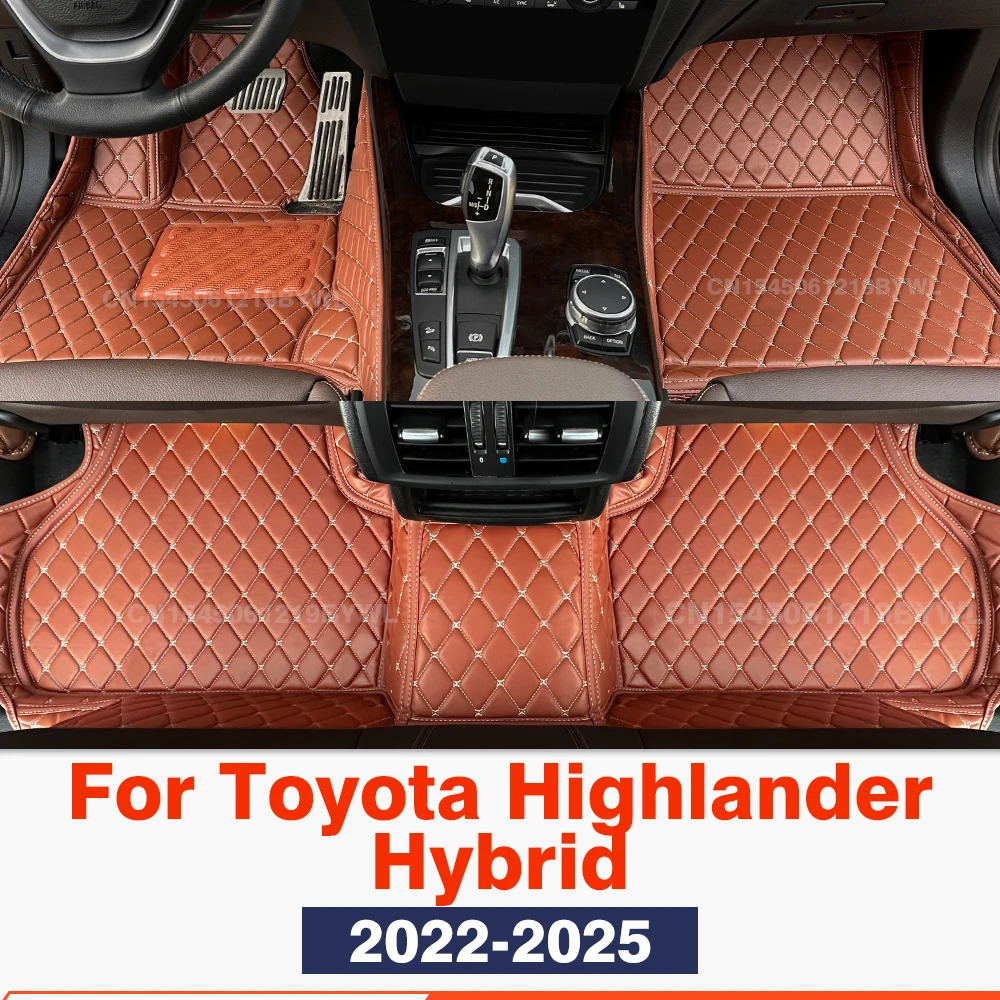Для Toyota Highlander Hybrid 2022 2023 2024 2025 автомобильные коврики на заказ автомобильные подушечки для ног ковер чехол аксессуары для интерьера
Для Toyota Highlander Hybrid 2022 2023 2024 2025 автомобильные коврики на заказ автомобильные подушечки для ног ковер чехол аксессуары для интерьера