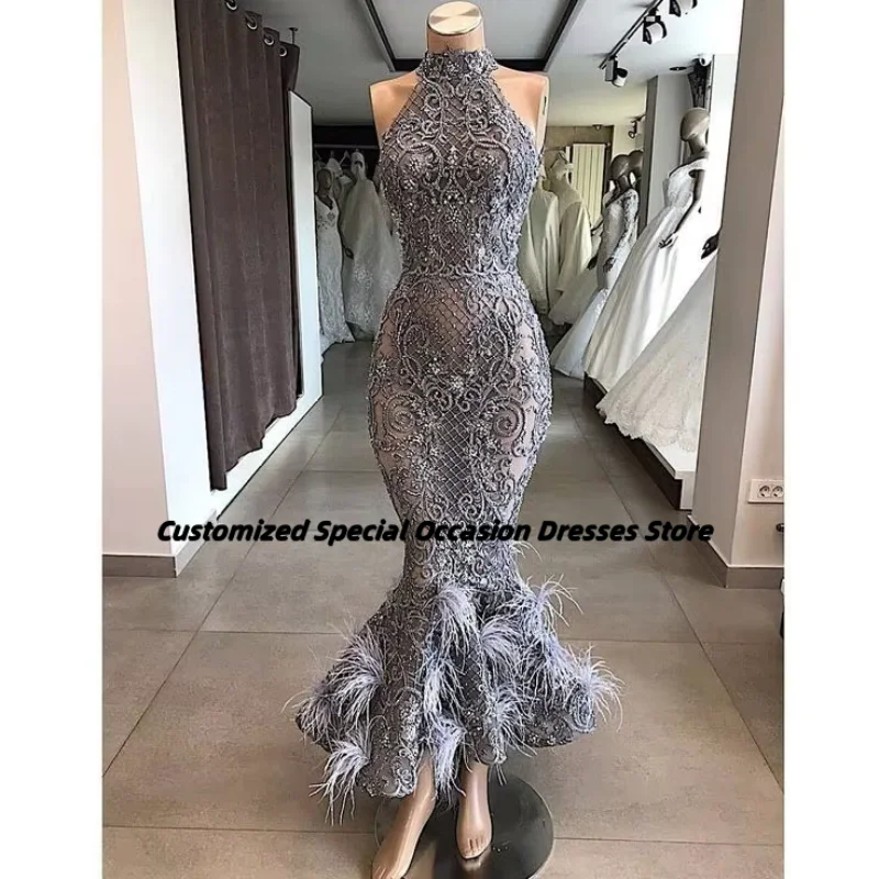Luxurious Mermaid Evening Dresses Rhinestone Birthday Dress Silver Prom Dress Cocktail Dress Luxury Customized
Luxurious Mermaid Evening Dresses Rhinestone Birthday Dress Silver Prom Dress Cocktail Dress Luxury Customized