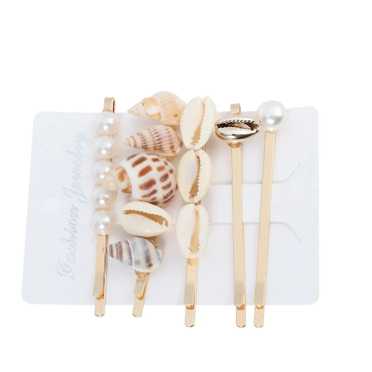 Shell Conch Shell Women Hairpin Elegant Girls Hair Clip Pearl Barrettes Summer Ornament Metal Material Suitable Hairstyle
Shell Conch Shell Women Hairpin Elegant Girls Hair Clip Pearl Barrettes Summer Ornament Metal Material Suitable Hairstyle