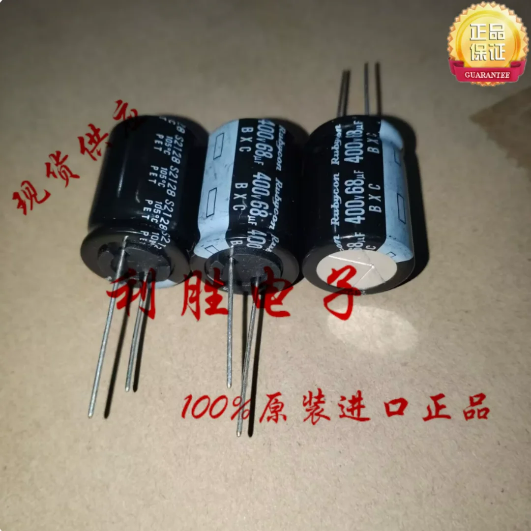 68UF 400V, RUBYCON capacitor from Japan, 400V68UF 18*25 BXC, high frequency and low impedance
68UF 400V, RUBYCON capacitor from Japan, 400V68UF 18*25 BXC, high frequency and low impedance