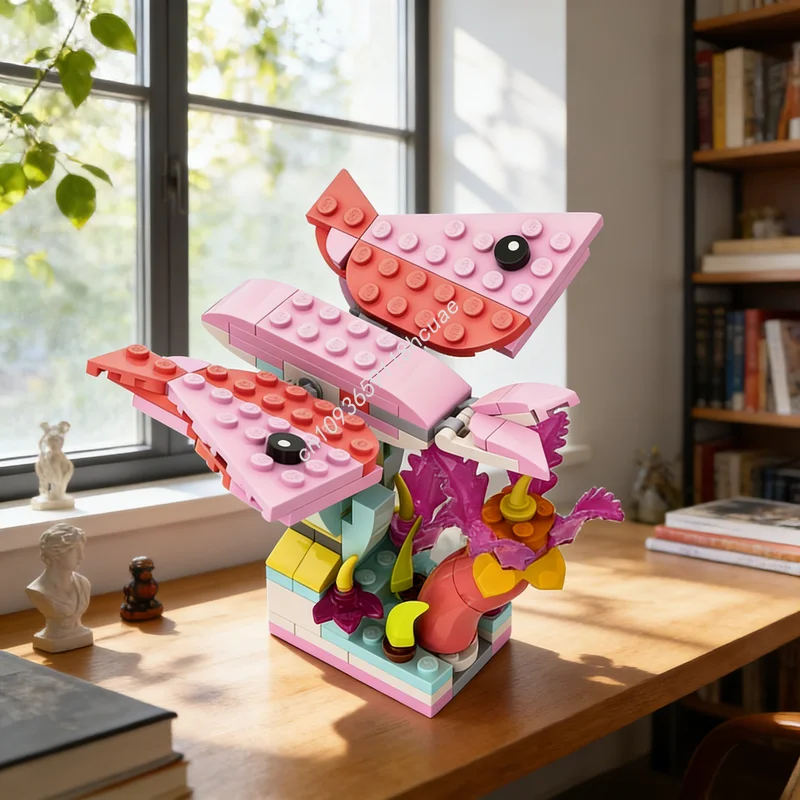 Набор для сборки конструктора MOC «Бабочка», 118 деталей, классическая модель, развивающая игрушка для творчества, идея для рождественского подарка, обучающий конструктор
Набор для сборки конструктора MOC «Бабочка», 118 деталей, классическая модель, развивающая игрушка для творчества, идея для рождественского подарка, обучающий конструктор