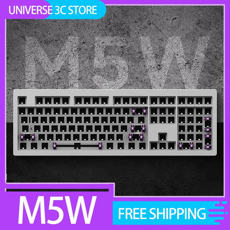 Механическая клавиатура Monsgeek M5w, трехрежимная Rgb Беспроводная Bluetooth клавиатура из алюминиевого сплава
Механическая клавиатура Monsgeek M5w, трехрежимная Rgb Беспроводная Bluetooth клавиатура из алюминиевого сплава