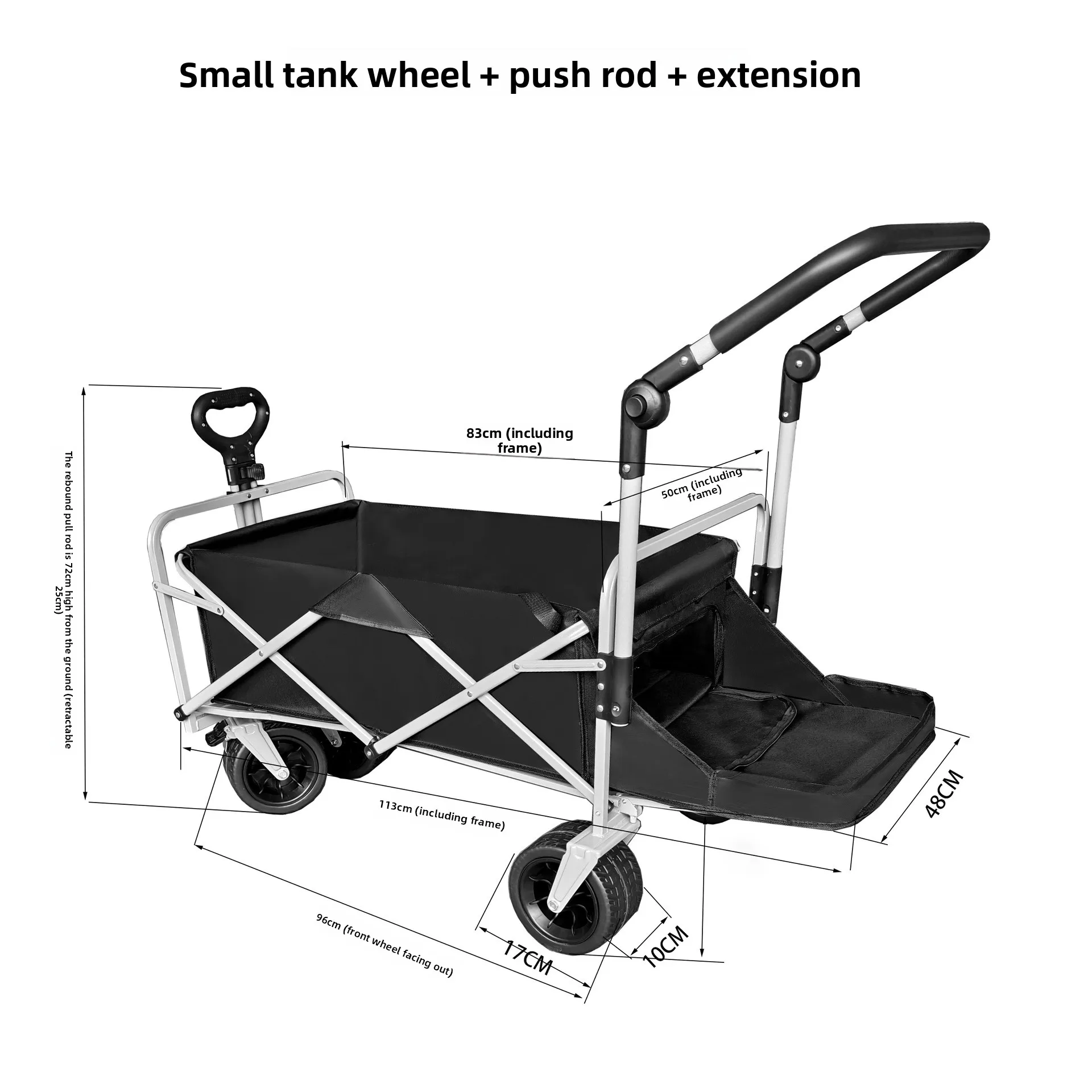 Outdoor Picnic Camping Cart Photography Supermarket Shopping Grocery Foldable Steel Four-Wheel Roll Container Storage Portable
Outdoor Picnic Camping Cart Photography Supermarket Shopping Grocery Foldable Steel Four-Wheel Roll Container Storage Portable