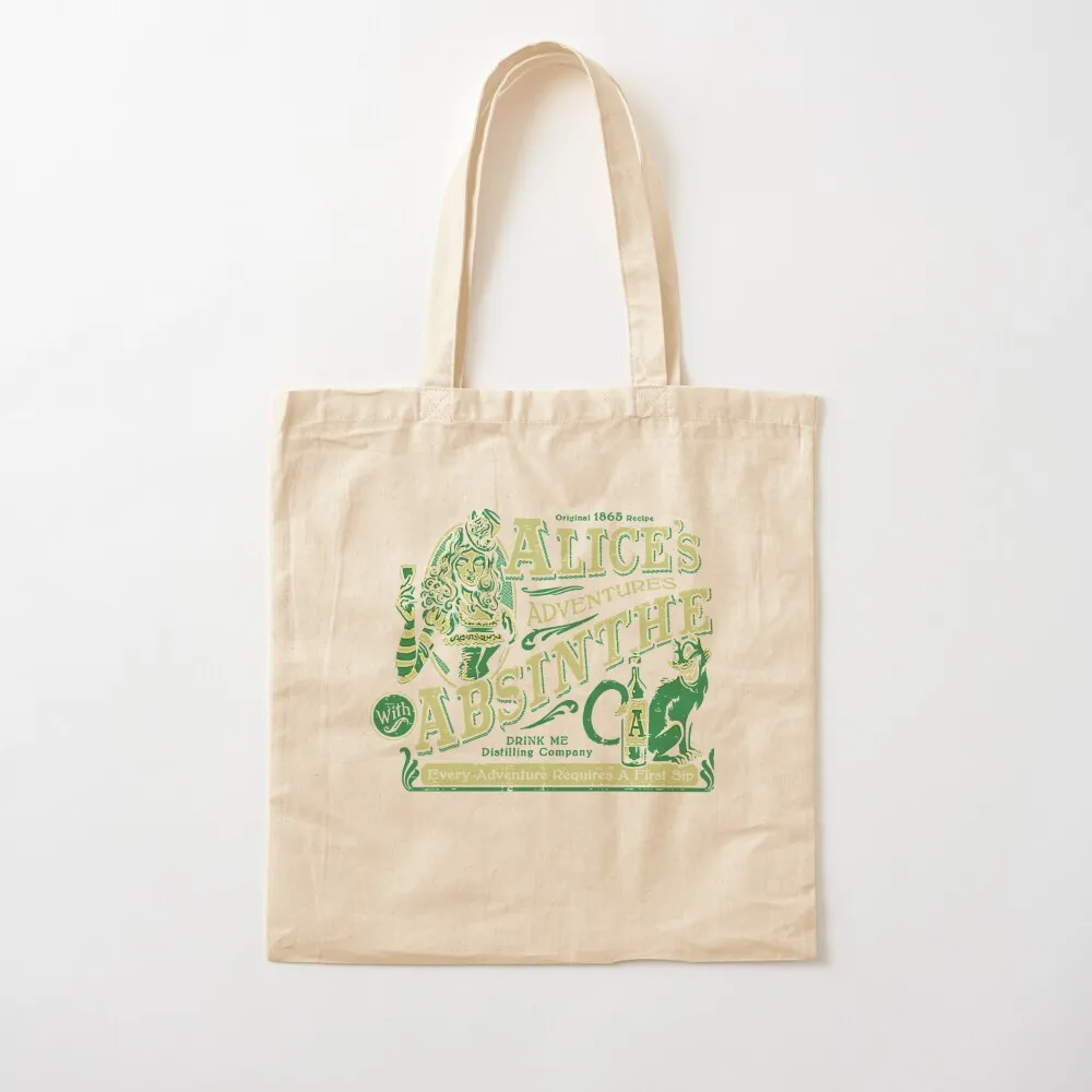 Alice's Adventures with Absinthe T-Shirt Tote Bag Shopping bags personalized tote
Alice's Adventures with Absinthe T-Shirt Tote Bag Shopping bags personalized tote