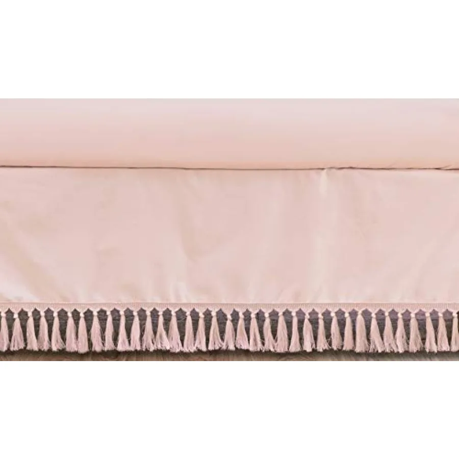 Boho Girl Baby Nursery Crib Bed Skirt Dust Ruffle - Solid Color Blush Shabby Chic Princess Luxurious Luxury Elegant Vintage Des
Boho Girl Baby Nursery Crib Bed Skirt Dust Ruffle - Solid Color Blush Shabby Chic Princess Luxurious Luxury Elegant Vintage Des