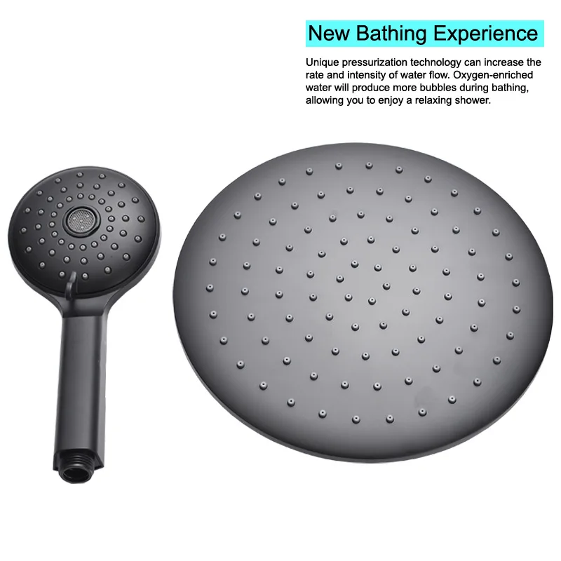 Handheld Nozzle Pressurized Rain Shower Home Toilet Shower Head Bathroom Bathing Black Shower Set
Handheld Nozzle Pressurized Rain Shower Home Toilet Shower Head Bathroom Bathing Black Shower Set