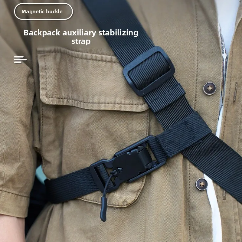 Outdoor Three-point Auxiliary Backpack Stable Magnetic Buckle Belt Quick Release Fixing Belt Satchel Anti-skid Belt
Outdoor Three-point Auxiliary Backpack Stable Magnetic Buckle Belt Quick Release Fixing Belt Satchel Anti-skid Belt