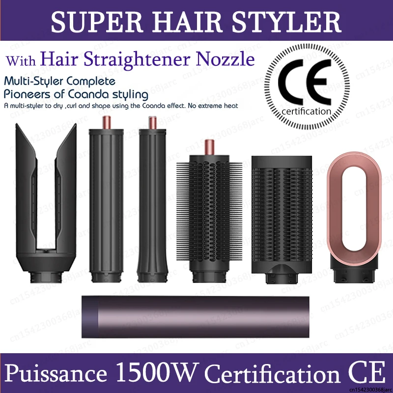 SenCiciMen X19 Hair Styler Curling Iron Hot Air Brush Curling Barrel Hair Dryer Salon Professional Curly Straight Hair Styler
SenCiciMen X19 Hair Styler Curling Iron Hot Air Brush Curling Barrel Hair Dryer Salon Professional Curly Straight Hair Styler