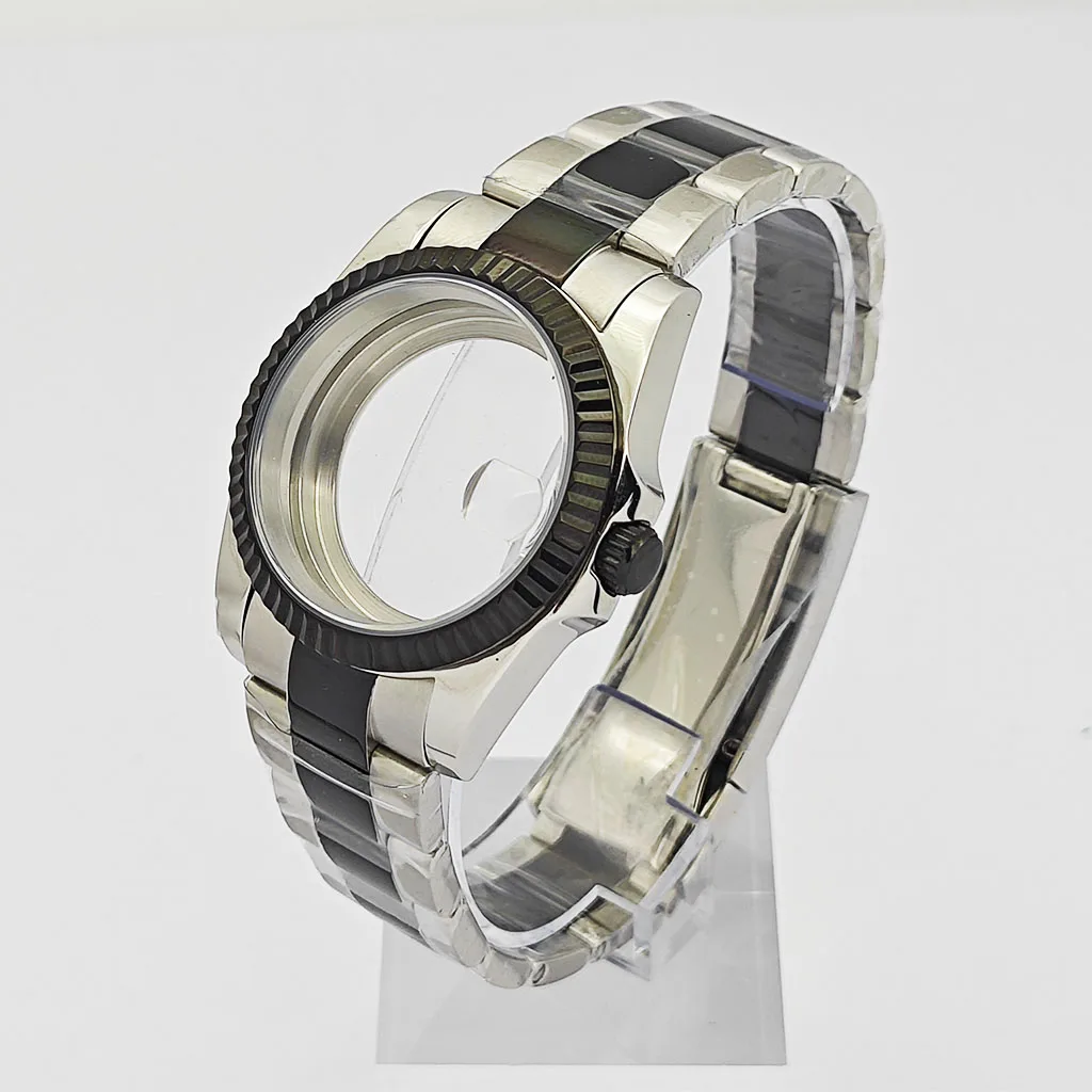 NH35 36mm/39mm Silver Black Watch Case Sapphire Glass Fit NH34 NH35 NH36 ETA2824 PT5000 Movement Watch Accessories
NH35 36mm/39mm Silver Black Watch Case Sapphire Glass Fit NH34 NH35 NH36 ETA2824 PT5000 Movement Watch Accessories