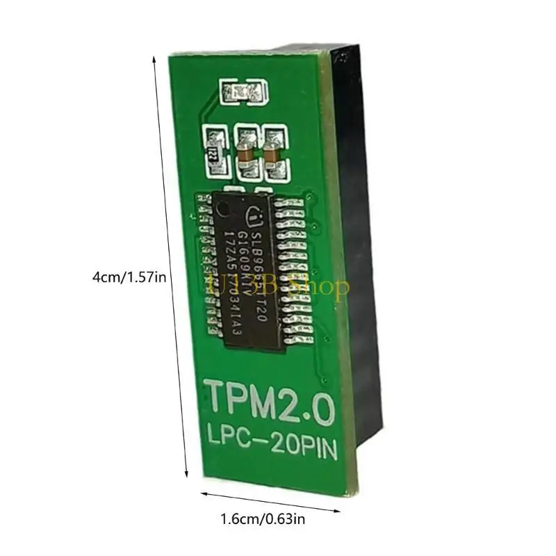 U13B TPM 2.0 20Pin Encryption Security Module Board Remote Control TPM2.0 LPC 20Pin Motherboards Card
U13B TPM 2.0 20Pin Encryption Security Module Board Remote Control TPM2.0 LPC 20Pin Motherboards Card