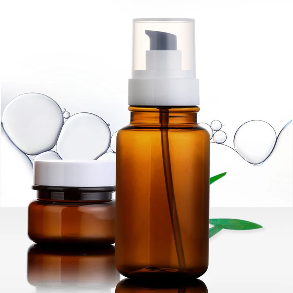 5pcs 1 Set Travel Dispenser Bottles Leak-Proof Lotion Containers Compact Portable Cream Shampoo Packaging For Women
5pcs 1 Set Travel Dispenser Bottles Leak-Proof Lotion Containers Compact Portable Cream Shampoo Packaging For Women