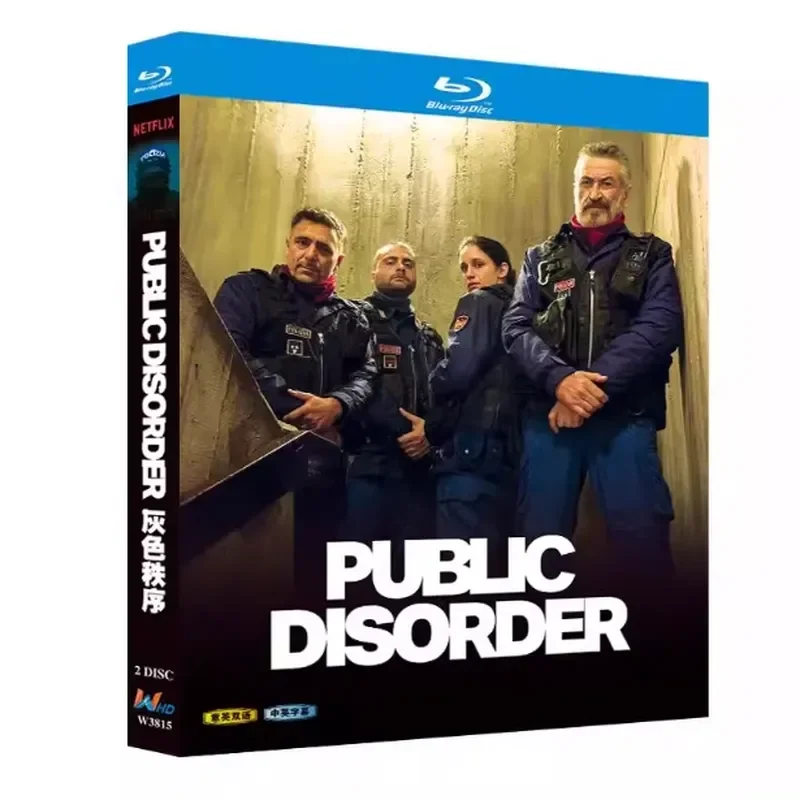 Blu-ray BD Disc High Definition American Drama Gray Order ACAB The Series 2025 2 Discs
Blu-ray BD Disc High Definition American Drama Gray Order ACAB The Series 2025 2 Discs