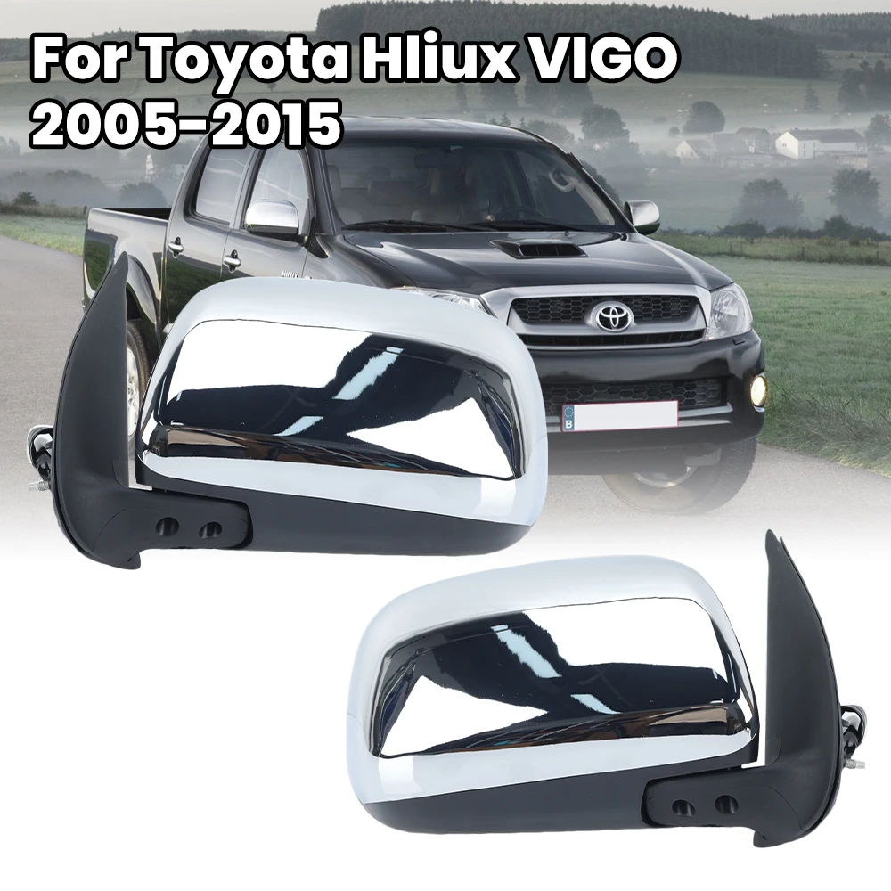 3 Pins Side Mirror Assembly For Toyota Hilux Vigo 2005-2015 Model Chrome Electric Mirror Adjustment Door Mirror Car Accessories
3 Pins Side Mirror Assembly For Toyota Hilux Vigo 2005-2015 Model Chrome Electric Mirror Adjustment Door Mirror Car Accessories